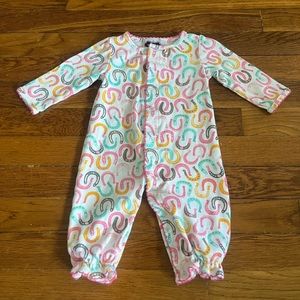Mudpie converter gown baby girl. Size 3-6 months.